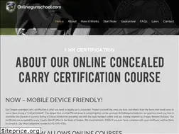 Sites similar to onlinegunschool.com