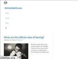 Sites similar to onlinehadith.com