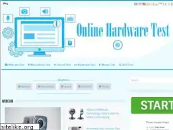 Sites similar to onlinehardwaretest.com