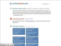 Sites similar to onlinehashtools.com