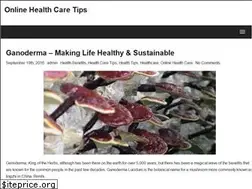Sites similar to onlinehealthcaretips.com