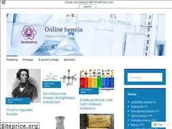 Sites similar to onlinehemija.wordpress.com