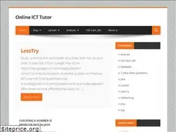 Sites similar to onlineicttutor.com