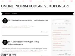 Sites similar to onlineindirimkodlari.wordpress.com