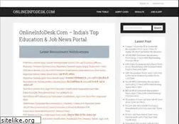 Sites similar to onlineinfodesk.com