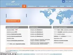 Sites similar to onlineinvest.sk
