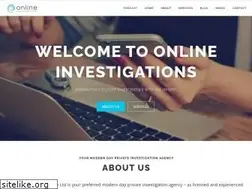 Sites similar to onlineinvestigations.com.au