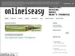 Sites similar to onlineiseasyblog.blogspot.com