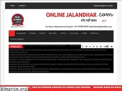 Sites similar to onlinejalandhar.com