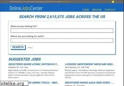 Sites similar to onlinejobscenter.com