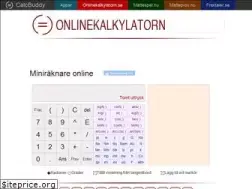 Sites similar to onlinekalkylatorn.se