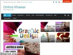 Sites similar to onlinekhawar.com