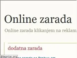 Sites similar to onlineklikzarada.blogspot.com