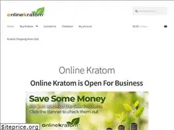 Sites similar to onlinekratom.com