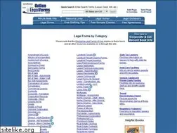 Sites similar to onlinelegalforms.com
