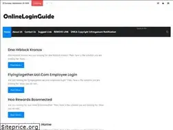 Sites similar to onlineloginguide.com