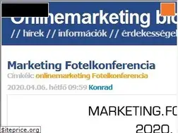 Sites similar to onlinemarketing.blog.hu