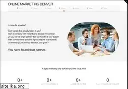 Sites similar to onlinemarketingdenver.net