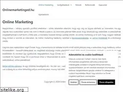 Sites similar to onlinemarketinged.hu