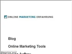 Sites similar to onlinemarketingerfahrung.de