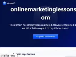 Sites similar to onlinemarketinglessons.com