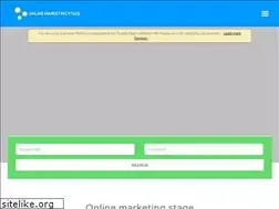Sites similar to onlinemarketingstage.com