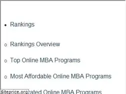 Sites similar to onlinemba.com