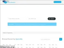 Sites similar to onlinemedicalreviews.com