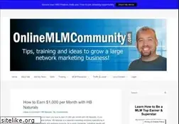 Sites similar to onlinemlmcommunity.com