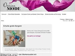 Sites similar to onlinemode.ch