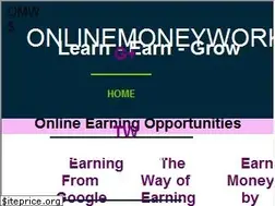 Sites similar to onlinemoneywork.com