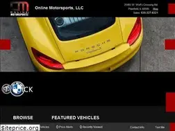 Sites similar to onlinemotorsports.com