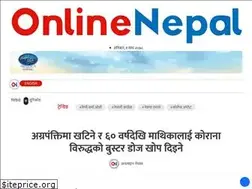 Sites similar to onlinenepal.com