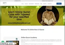 Sites similar to onlinenoorulquran.com