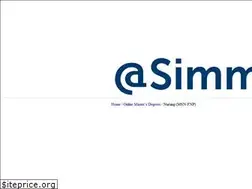 Sites similar to onlinenursing.simmons.edu