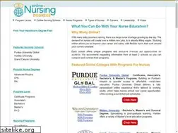 Sites similar to onlinenursingdegrees.org