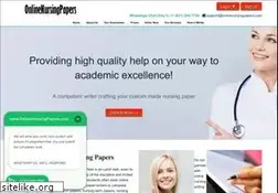 Sites similar to onlinenursingpapers.com