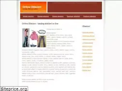 Sites similar to onlineobleceni.cz