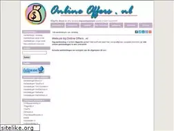 Sites similar to onlineoffers.nl