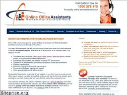 Sites similar to onlineofficeassistants.net.au