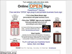 Sites similar to onlineopensign.com