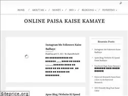 Sites similar to onlinepaisakaisekamaye.com