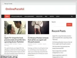 Sites similar to onlineparahii.com