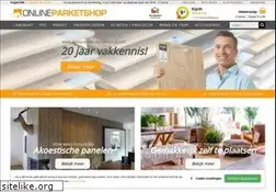 Sites similar to onlineparketshop.nl
