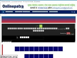 Sites similar to onlinepatra.com