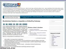 Sites similar to onlinepay.hu