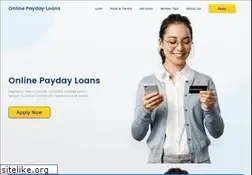 Sites similar to onlinepaydayloansinc.com