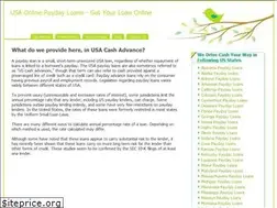 Sites similar to onlinepaydayloanusa.org