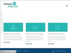Sites similar to onlinepayrolls.co.uk
