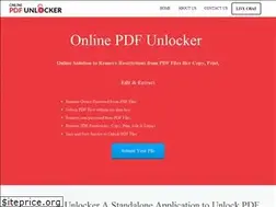 Sites similar to onlinepdfunlocker.com